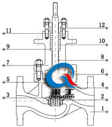 電動(dòng)籠式單座調節閥結構圖