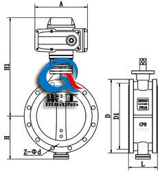 電動(dòng)調節蝶閥 (法蘭式)