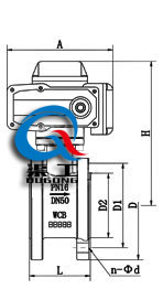 電動(dòng)超薄球閥 (配HR執行器)