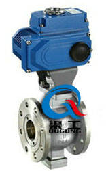 VQ947電動(dòng)V型調節球閥 (法蘭式)