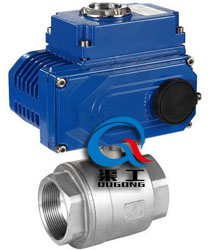 Q911內螺紋電動(dòng)球閥 (二片式)