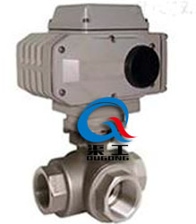 Q915電動(dòng)三通內螺紋球閥 (三通T型)
