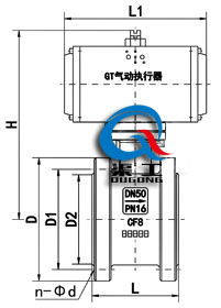氣動(dòng)超薄球閥GT執行器)