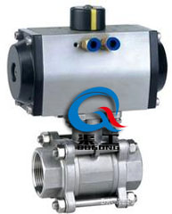 氣動(dòng)內螺紋球閥(配GT執行器)