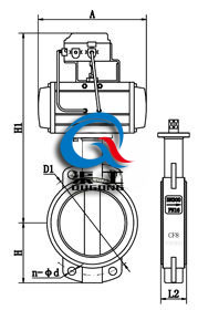 調節型氣動(dòng)蝶閥 (軟密封)