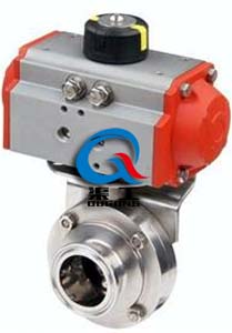 氣動(dòng)衛生蝶閥