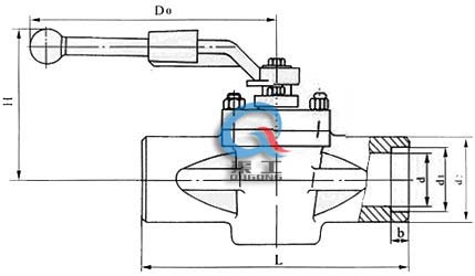 X61F美標承插焊旋塞閥 (手柄傳動(dòng))