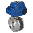 Q971電動(dòng)對夾球閥