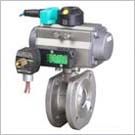 Q671氣動(dòng)對夾球閥